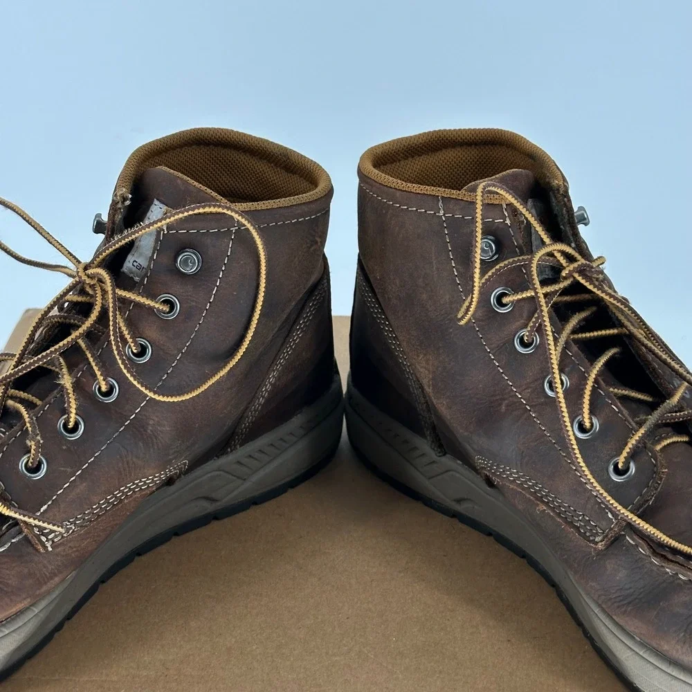 Carhartt Lightweight Wedge Chukka Lace Work Boots 4